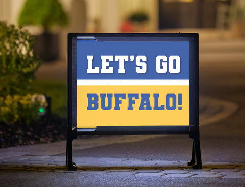 Buffalo Professional Hockey Fandom Yard Sign