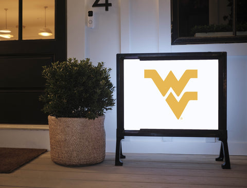 West Virginia Gold Primary Mark White Yard Sign