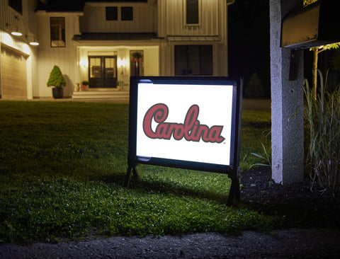 South Carolina Yard Sign White