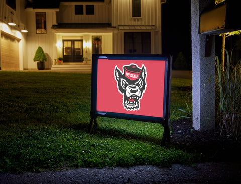 NC State Wolfpack Red Yard Sign