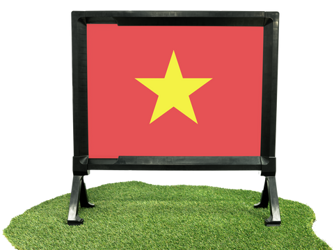 Flag Vietnam Lumilawn Sign