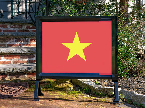 Flag Vietnam Lumilawn Sign