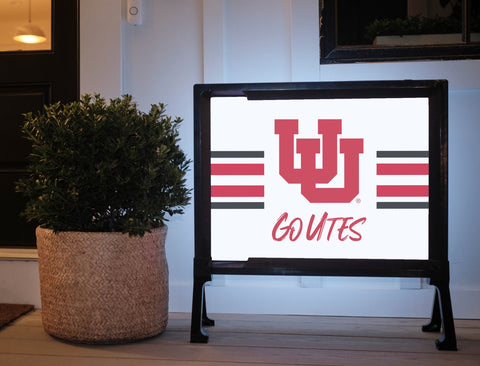 University of Utah Go UTES Yard Sign