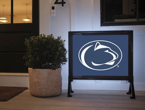 Penn State Lion Mark Navy Yard Sign