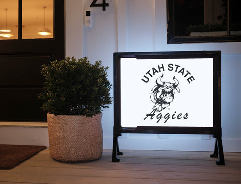 USU Vintage Yard Sign