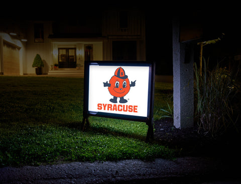 Syracuse Orange Mascot Yard Signs