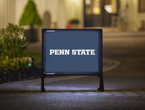 Penn State Wordmark Navy Yard Sign