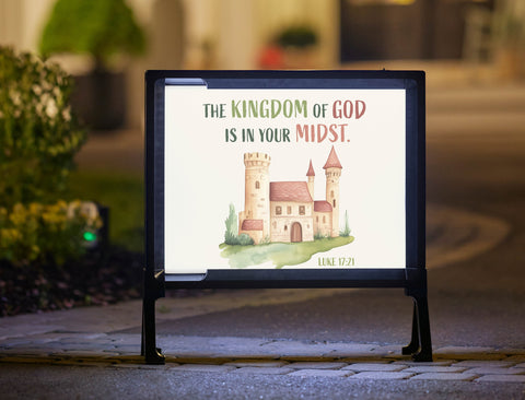 Kingdom of God Yard Sign