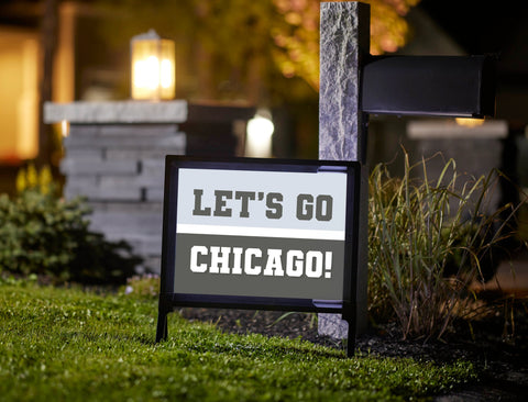 South Chicago Professional Baseball Fandom Yard Sign