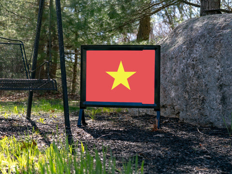 Flag Vietnam Lumilawn Sign