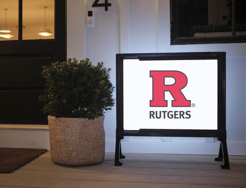 Rutgers R Mark White Yard Sign