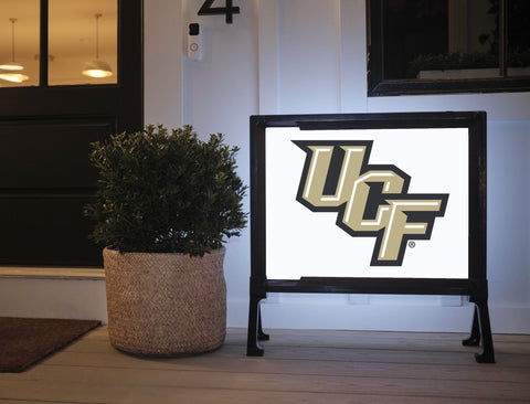 UCF Athletics Mark White Yard Sign