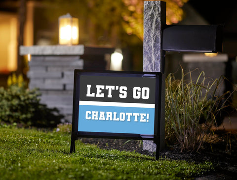 Charlotte Professional Soccer Fandom Yard Sign