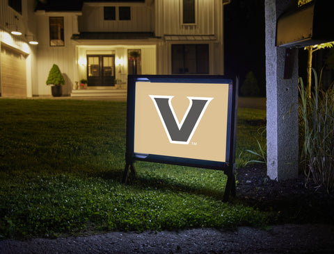 Vanderbilt University Athletic Mark Gold Yard Sign