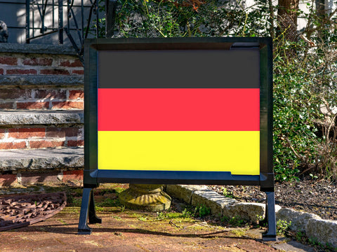 Flag Germany Yard Sign