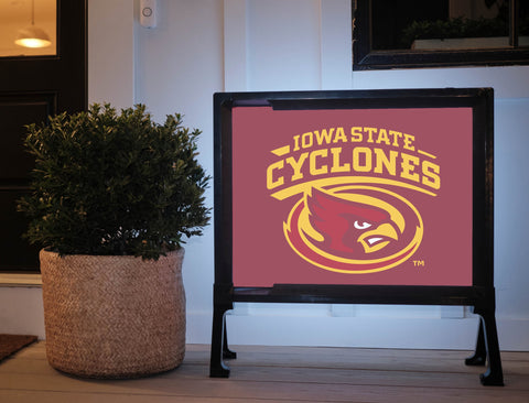 Iowa State Cyclones Red Yard Sign