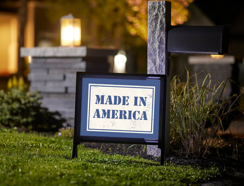 Made In America Americana Yard Sign