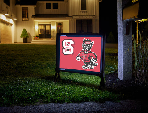 NC State Mark Red Yard Sign