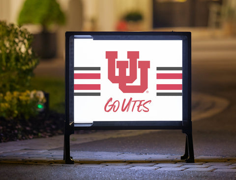 University of Utah Go UTES Yard Sign