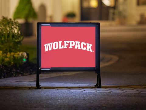 NC State Wolfpack Red Yard Sign