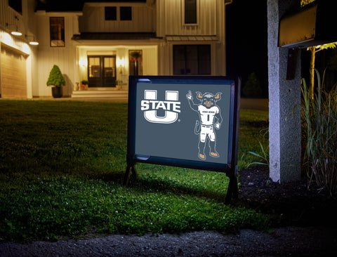 USU Mascot Yard Sign