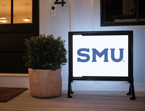 SMU Blue Yard Sign