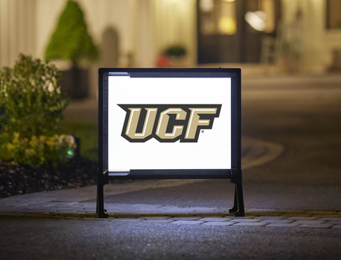 UCF Secondary Athletics Mark White Yard Sign