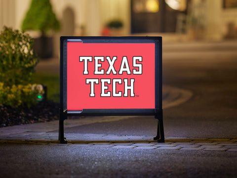 Texas Tech Red Yard Sign