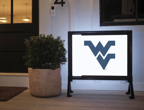 West Virginia Blue Primary Mark White Yard Sign