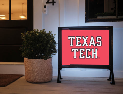 Texas Tech Red Yard Sign