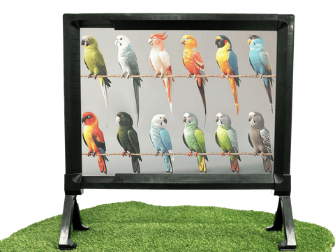 Exotic Bird Exploration Lawn Decor Print Yard Sign