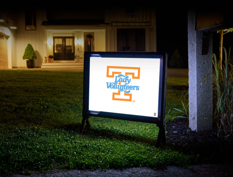 Tennessee Lady Vols T White Yard Sign