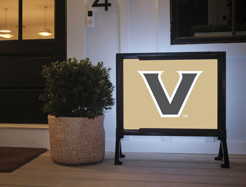 Vanderbilt University Athletic Mark Gold Yard Sign