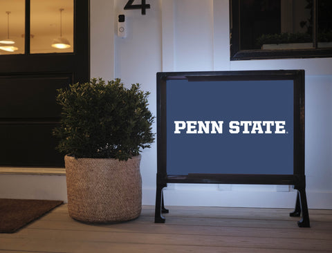 Penn State Wordmark Navy Yard Sign