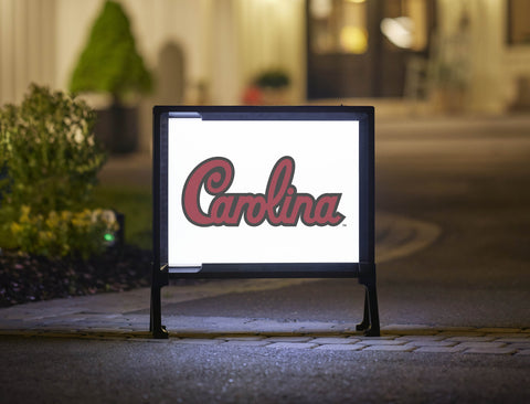 South Carolina Yard Sign White