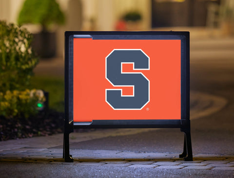 Syracuse University S Orange Lumilawn Sign