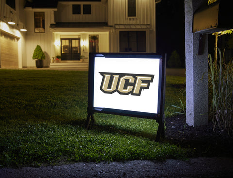 UCF Secondary Athletics Mark White Yard Sign