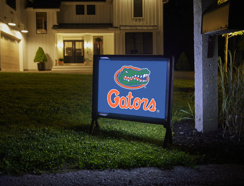 Florida Gators Blue Lumilawn Sign