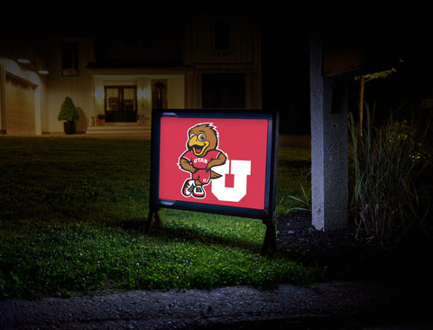 Swoop University of Utah Red Yard Sign