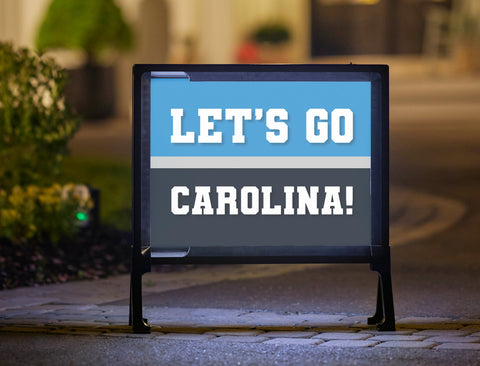 Carolina Professional Football Fandom Yard Sign