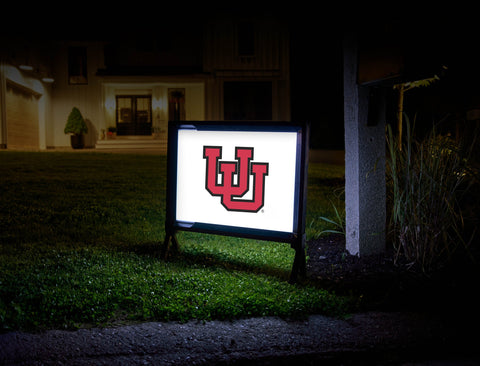 University of Utah Simple White Yard Sign