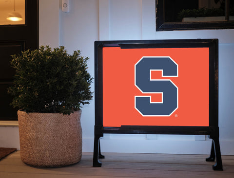 Syracuse University S Orange Yard Sign