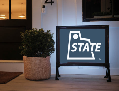 USU State Yard Sign