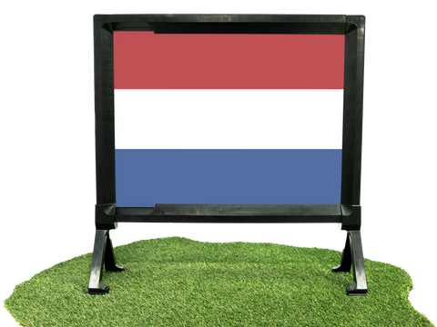 Flag Netherlands Yard Sign