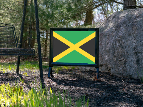 Flag Jamaica Yard Sign