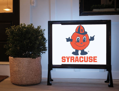 Syracuse Orange Mascot Yard Signs