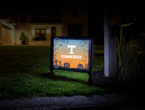 Halloween Sunset Tennessee T Yard Sign