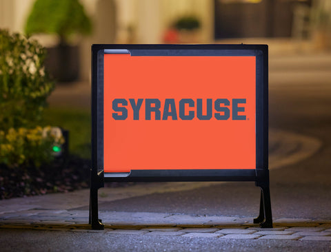 Syracuse University Big Orange Lumilawn Sign