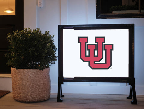 University of Utah Simple White Yard Sign