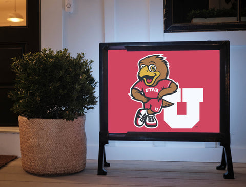 Swoop University of Utah Red Yard Sign